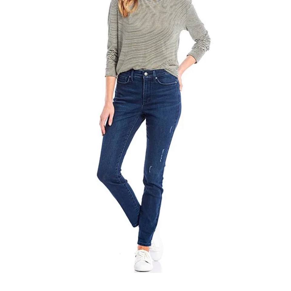 Nydj High Rise Ami Skinny Jeans In Grant